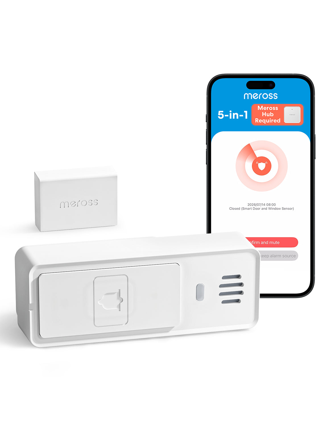 Meross Smart Multi-Function Door Sensor Kit, MS220H