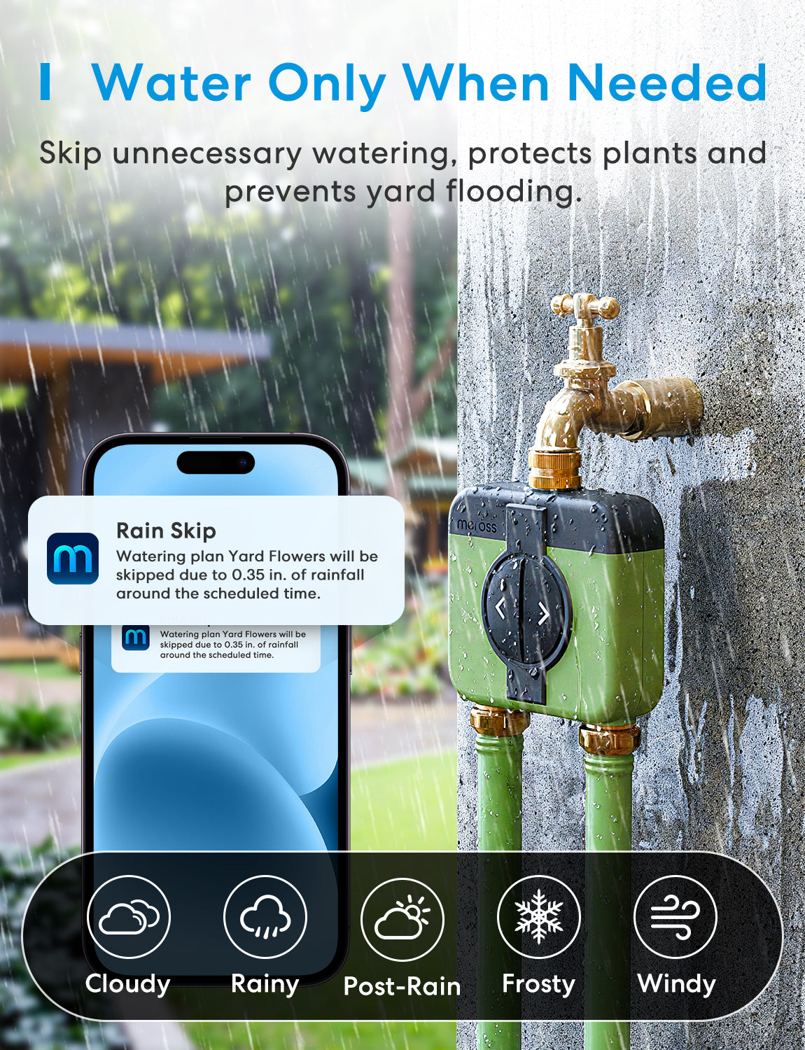 Meross Smart Sprinkler Timer Kit, MST200HHK(US Version)