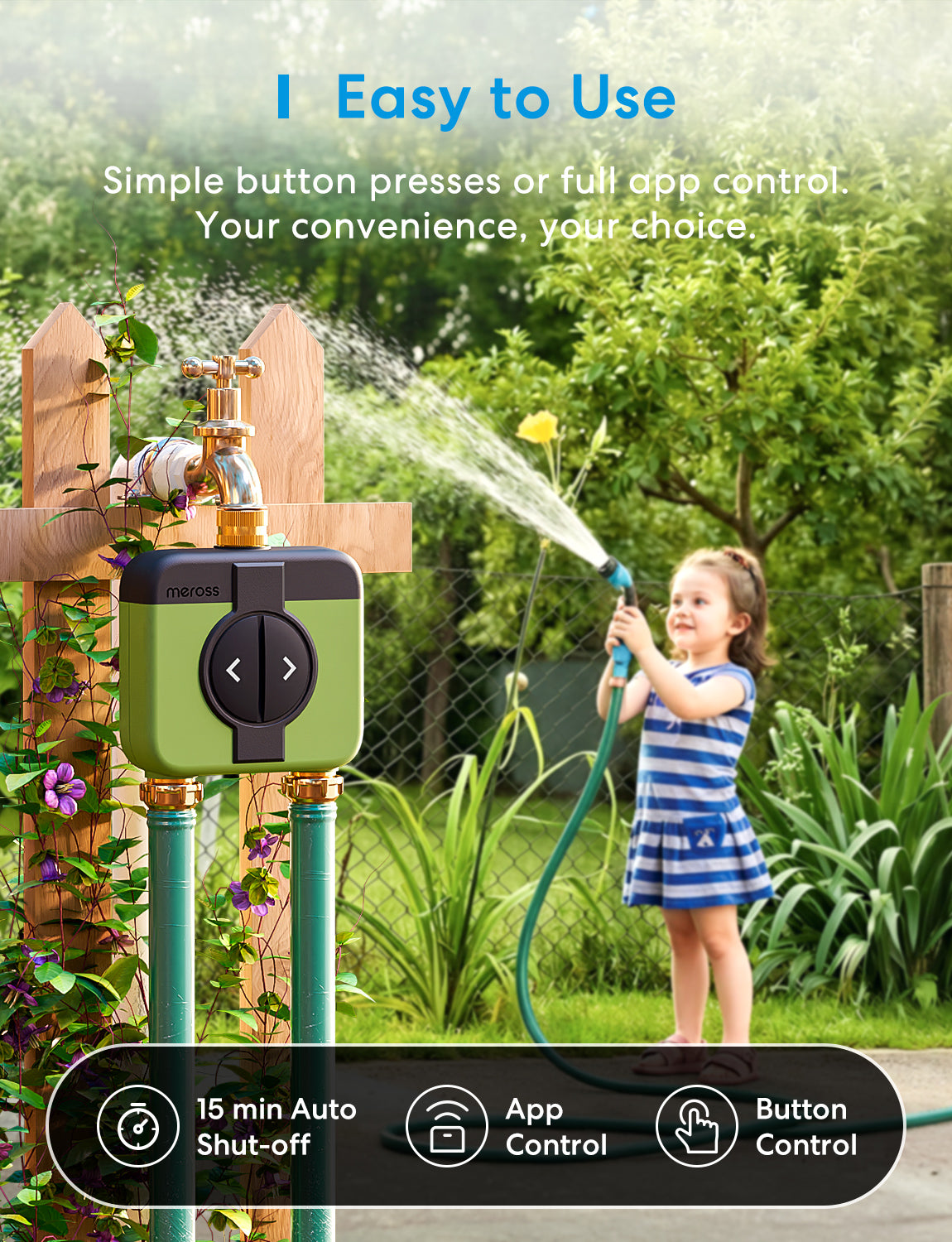 Meross Smart Sprinkler Timer Kit, MST200HHK(US Version)