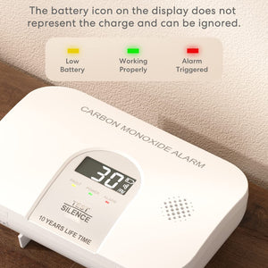 Meross Carbon Monoxide Alarm, CO Detector, GS828