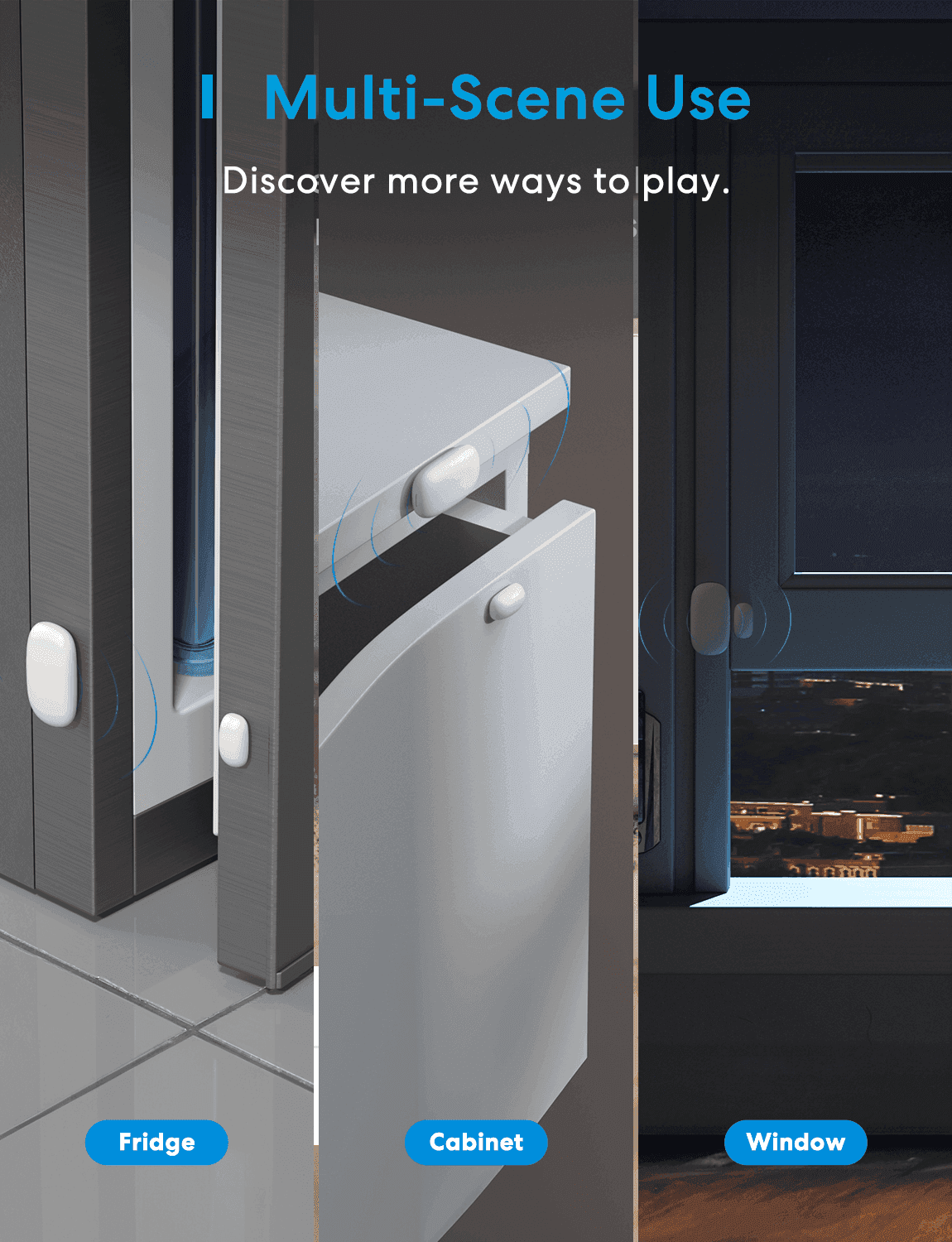 Meross Smart Door and Window Sensor Kit, MS200HK