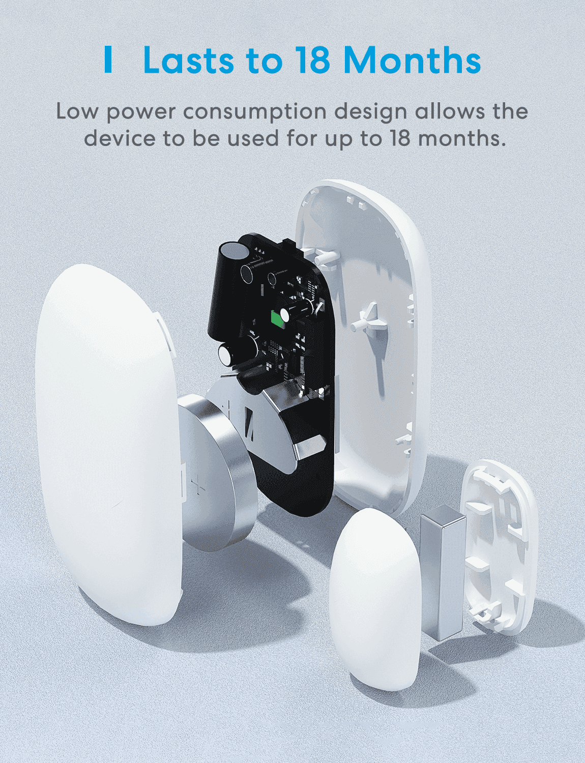 Meross Smart Door and Window Sensor Kit, MS200HK