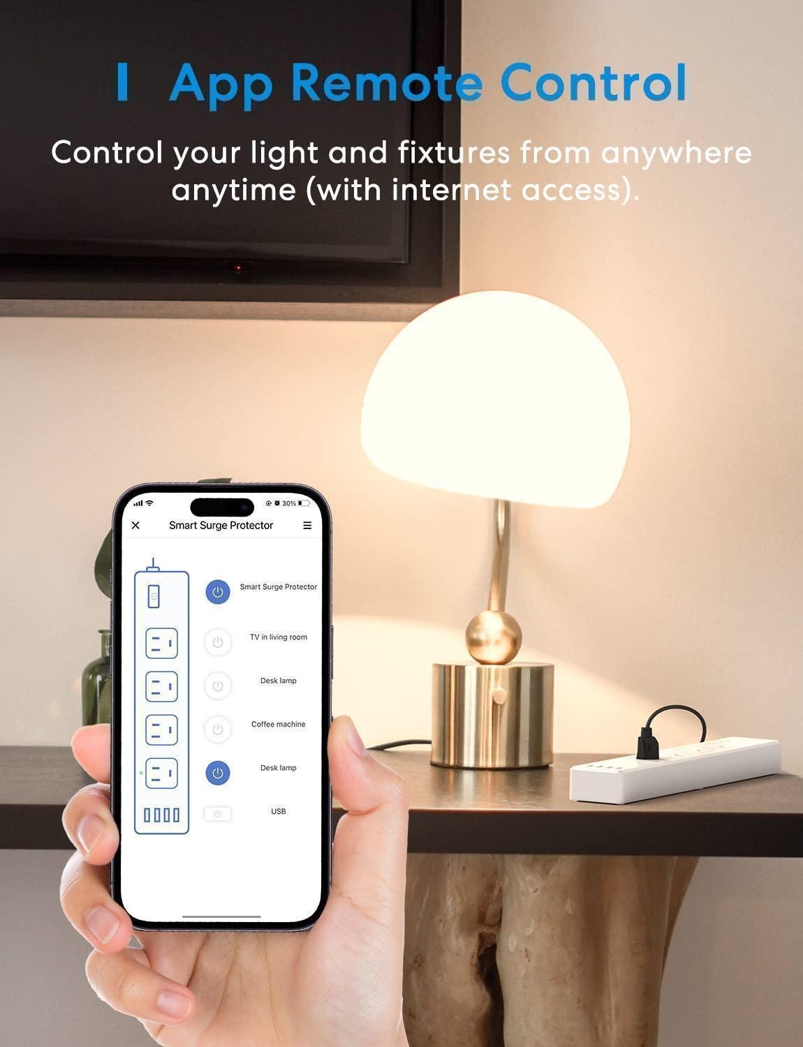 Meross Smart Power Strip, MSS425FHK (US Version)
