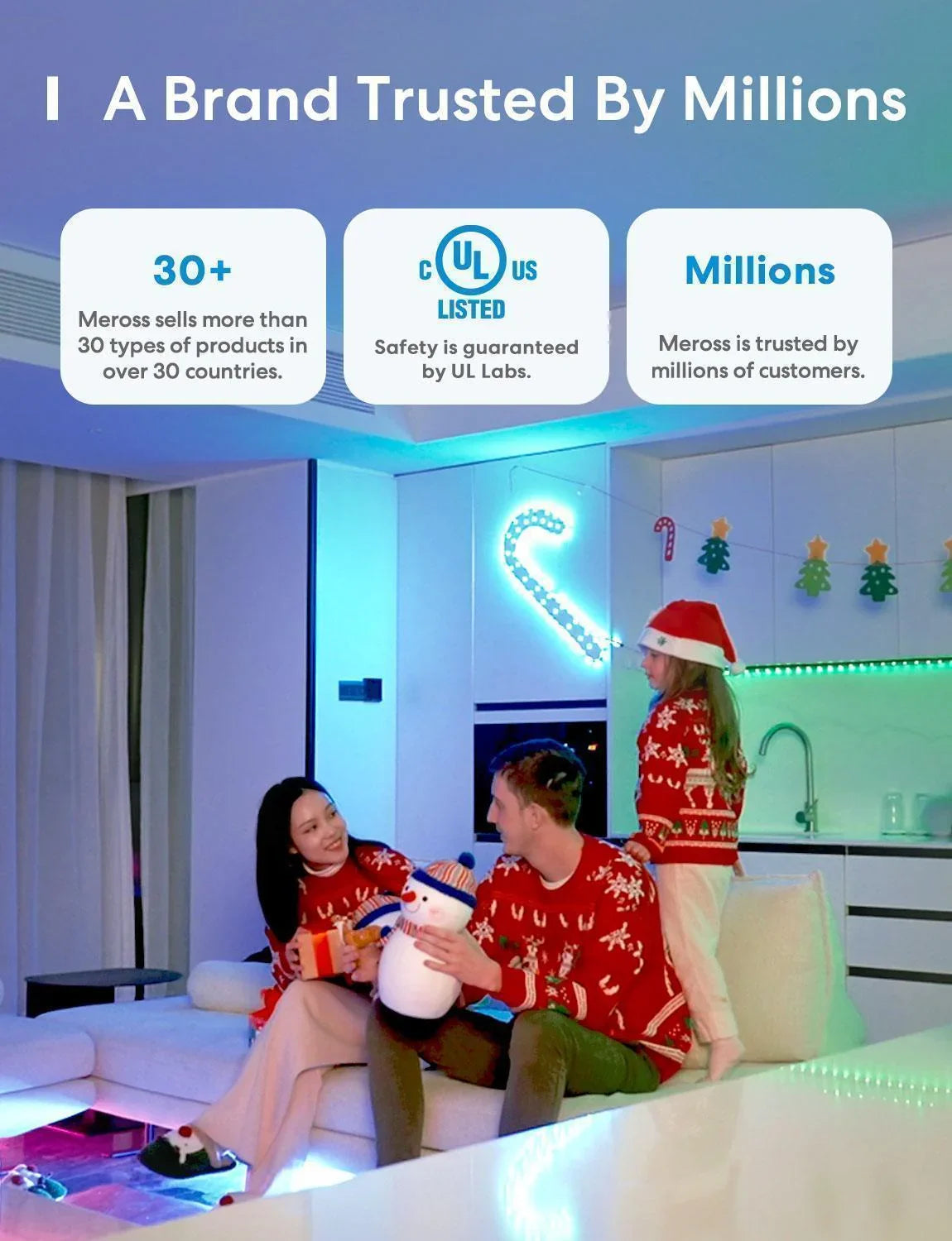 Meross Smart LED Light Bulb Pro, MSL120HK, 2 Pack(E26/E27 Base)