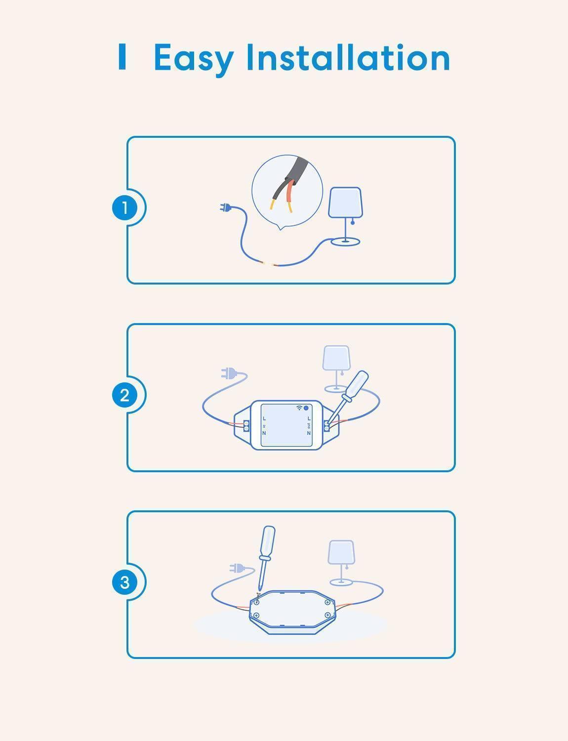 Meross Smart Wi-Fi DIY Switch, MSS710HK
