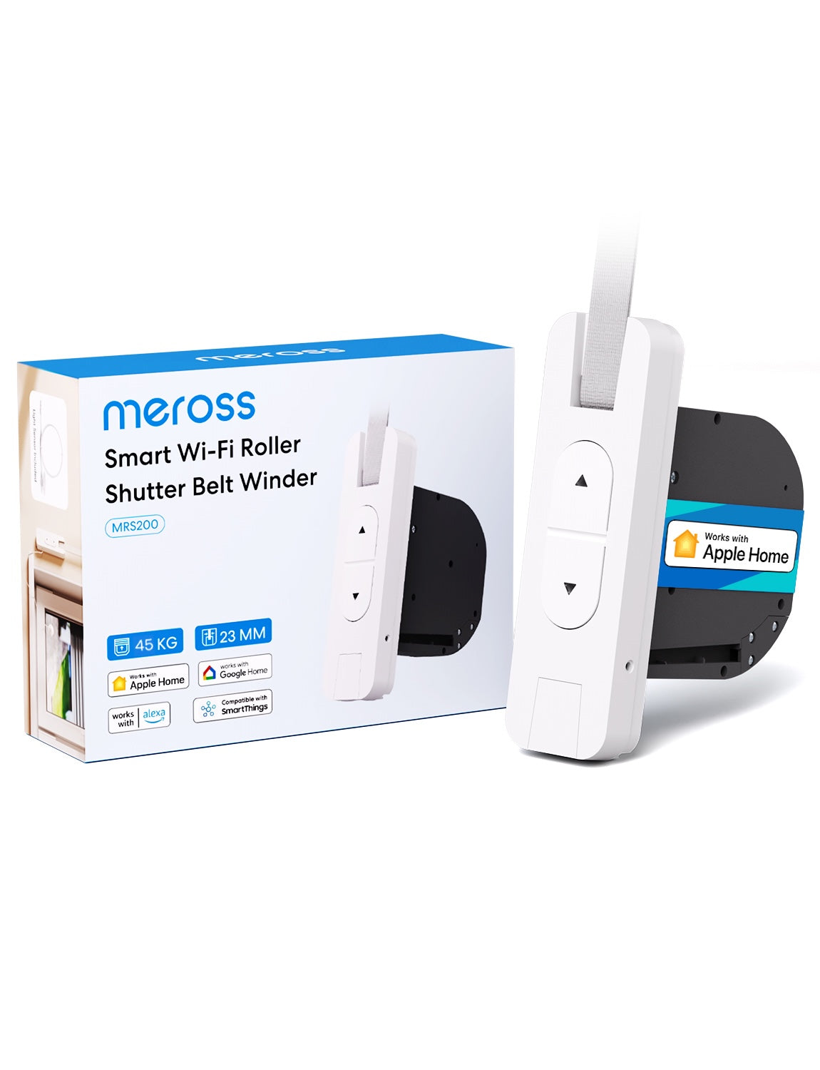 Meross Smart Roller Shutter Belt Winder, MRS200HK(EU Version)