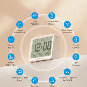 Meross Matter Smart Temperature and Humidity Sensor, MS130