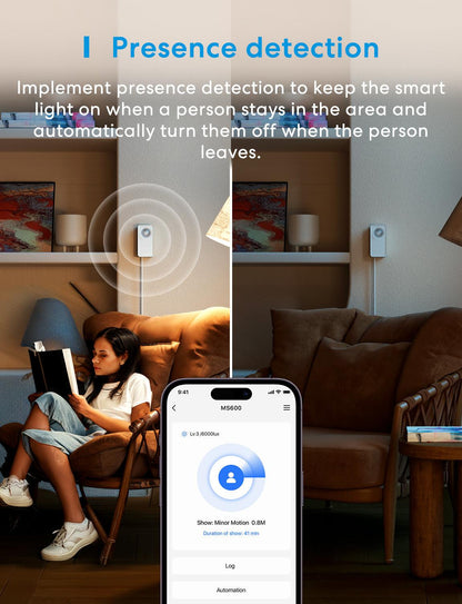 Meross Matter Smart Presence Sensor, MS600