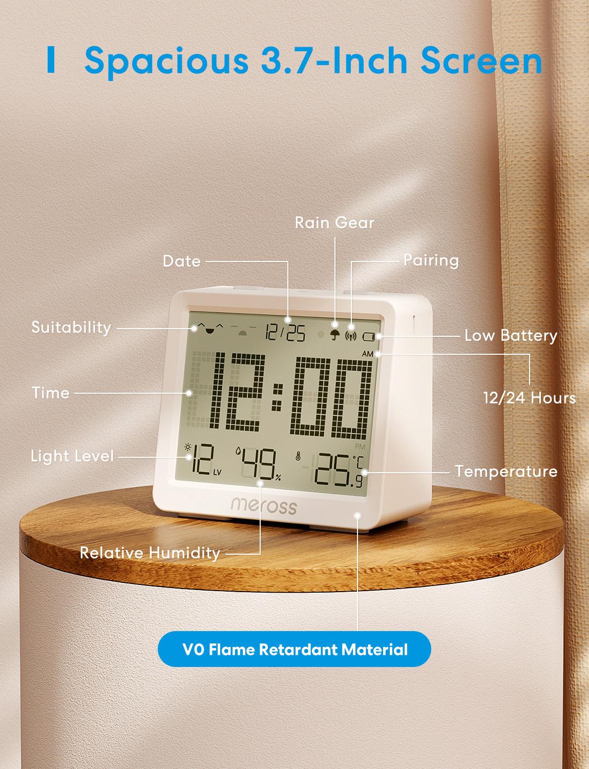 Meross Matter Smart Temperature and Humidity Sensor, MS130