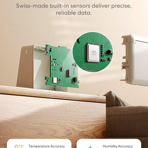 Meross Matter Smart Temperature and Humidity Sensor, MS130