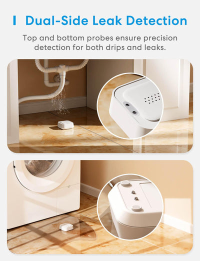 Meross Smart Water Leak Sensor Kit, MS405HHK