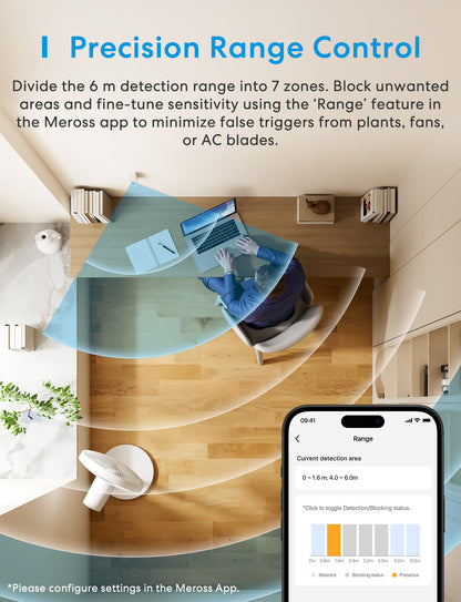 New Meross Thread Smart Presence Sensor, MS605