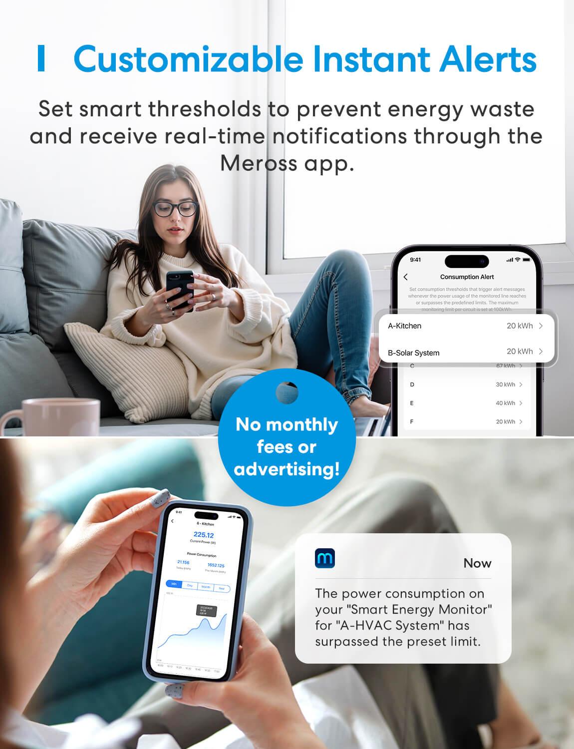 Meross Smart Energy Monitor, EM06