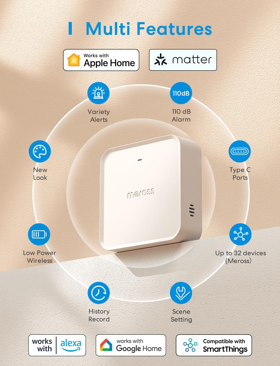 Meross Matter Smart Hub, MSH450MA