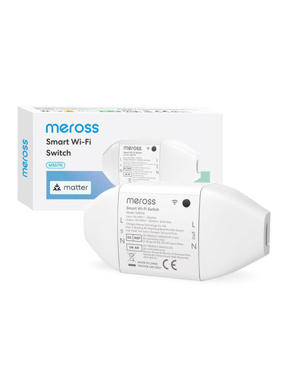 Meross Matter Smart DIY Switch with Energy Monitor, MSS715MA