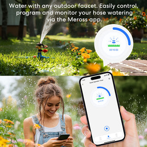 Meross Smart Sprinkler Timer, MST100(US Version)