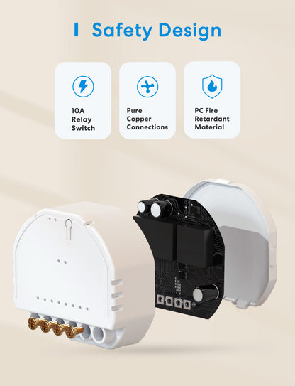 Meross Matter Smart in-Wall Switch, MSS815MA