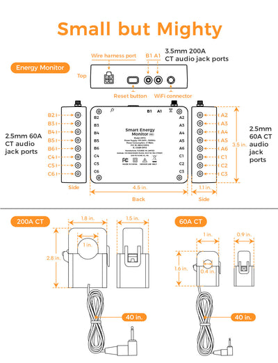 Meross Smart Energy Monitor, EM16P