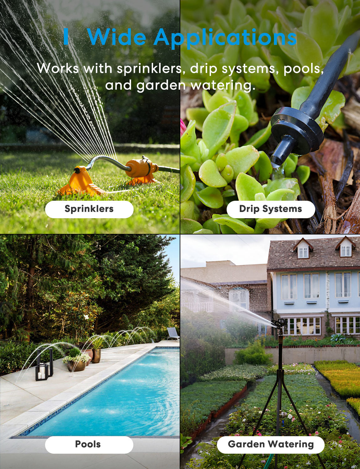 Meross Smart Sprinkler Timer, MST100(US Version)