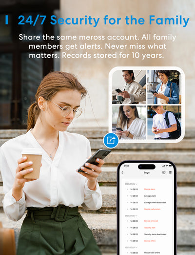 Meross Smart Smoke Alarm Kit, MA151H