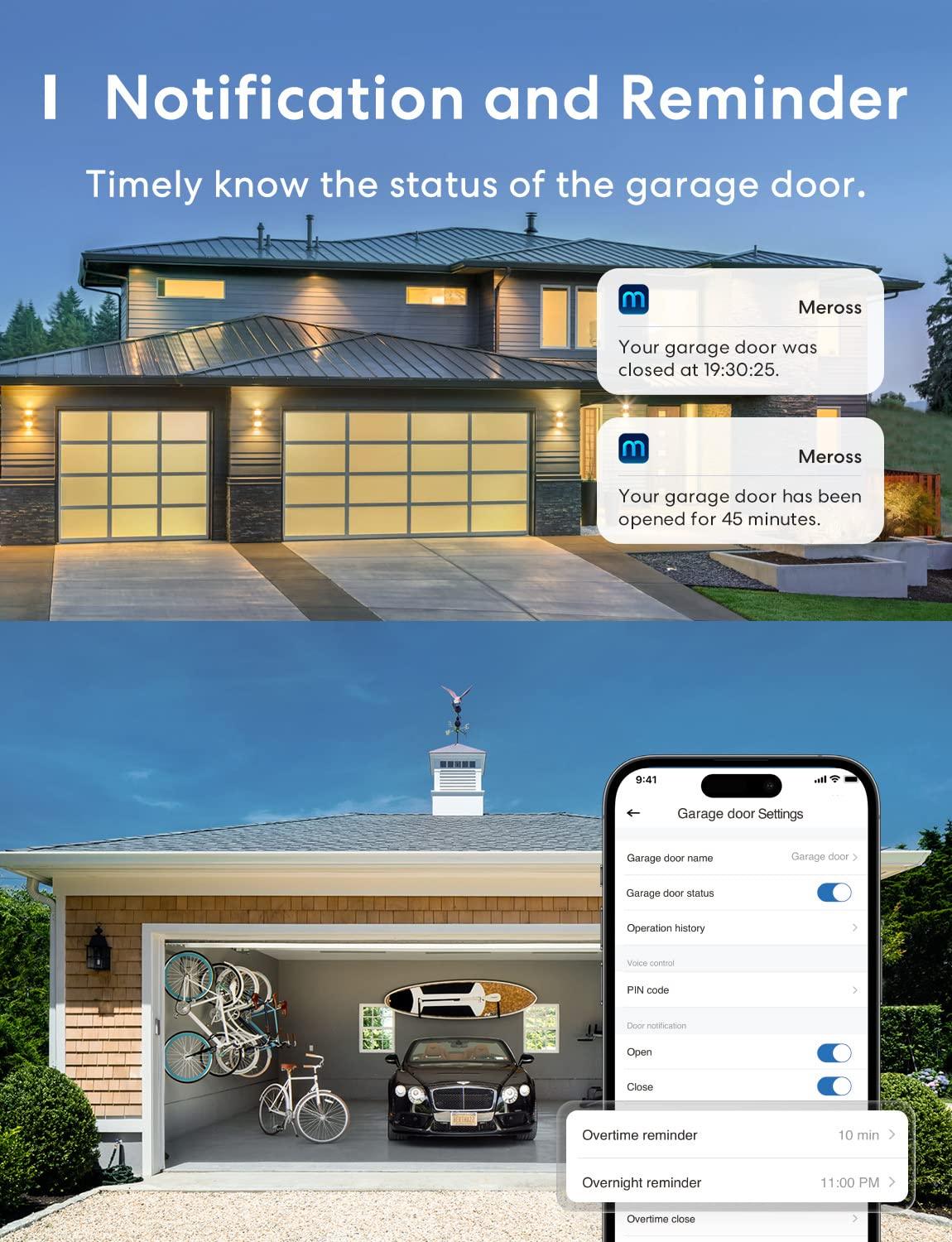 Meross Smart Garage Door Opener, MSG200HK