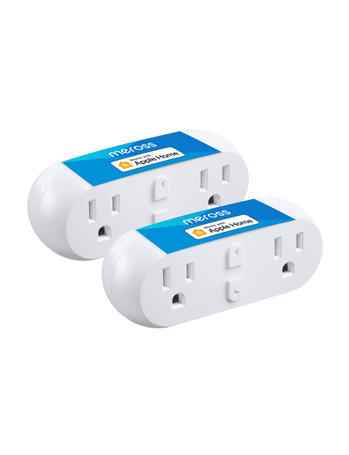 Meross 2 in 1 Smart Plug, MSS120BHK (US/CA Version)