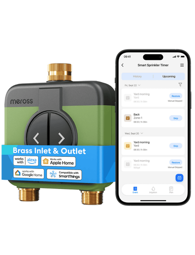 Meross Smart Sprinkler Timer Kit,  MST200HHK(US Version)