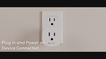Meross Matter Smart Wi-Fi Plug Mini, MSS115 (US/CA Version), 2 Pack