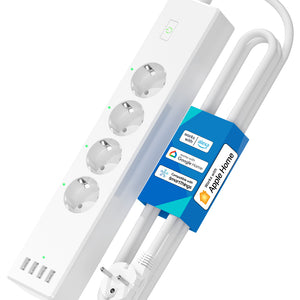 Meross Smart Steckdosenleiste, 4 AC 4 USB, MSS425FHK, EU/FR