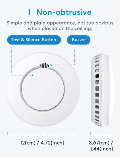 Meross Smart Smoke Alarm Kit, GS559AHHK