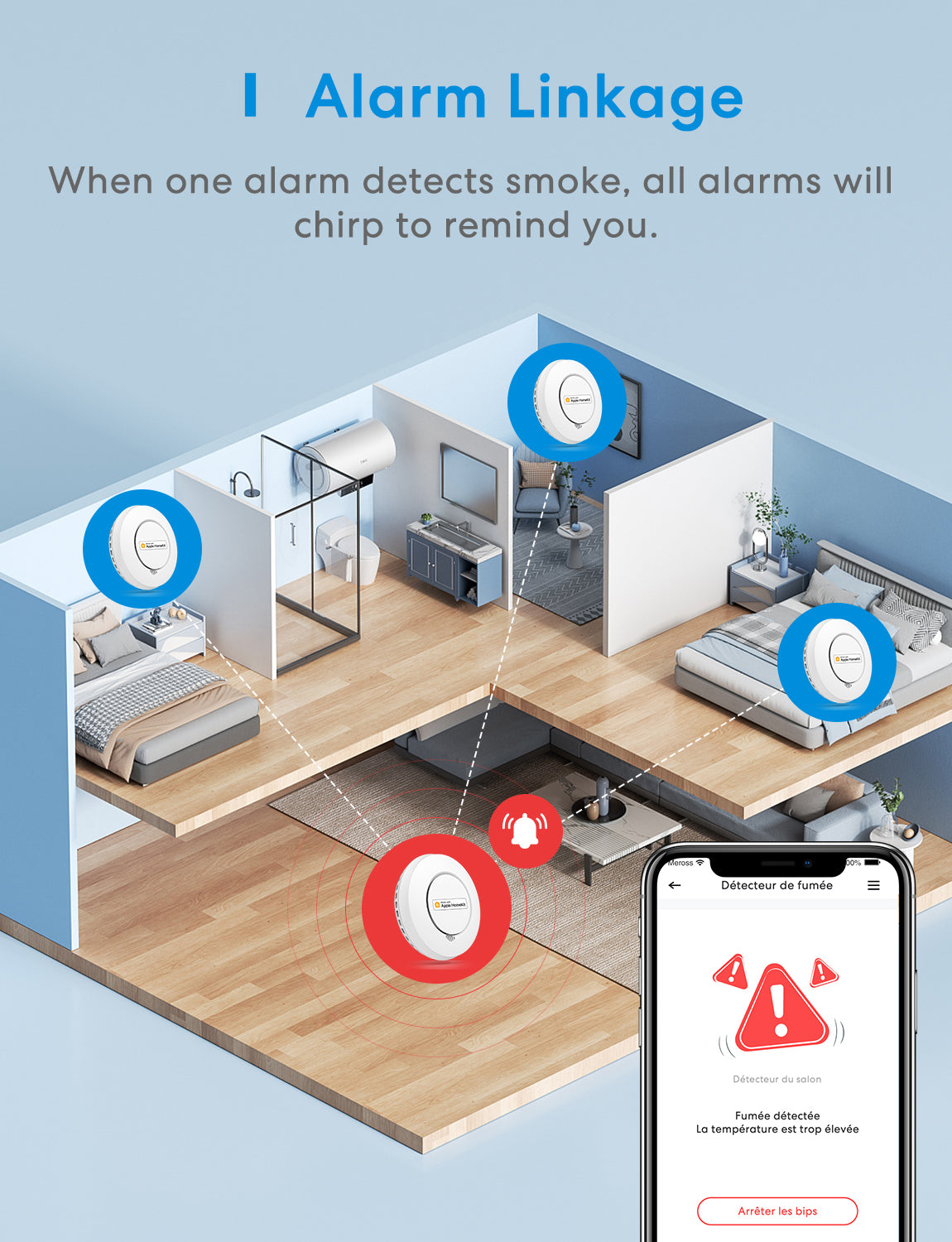 Wlan Smart Life Smoke Detector - Now for a feeling of security