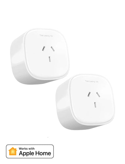 Meross Smart Wi-Fi Plug, MSS210HK, 2 Pack (AU Version)