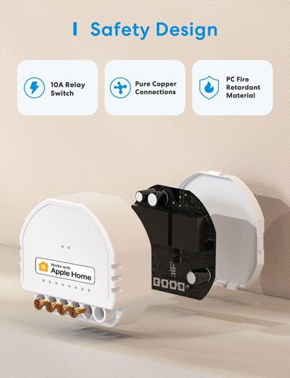 Meross Smart Wi-Fi In-Wall Switch, MSS810HK