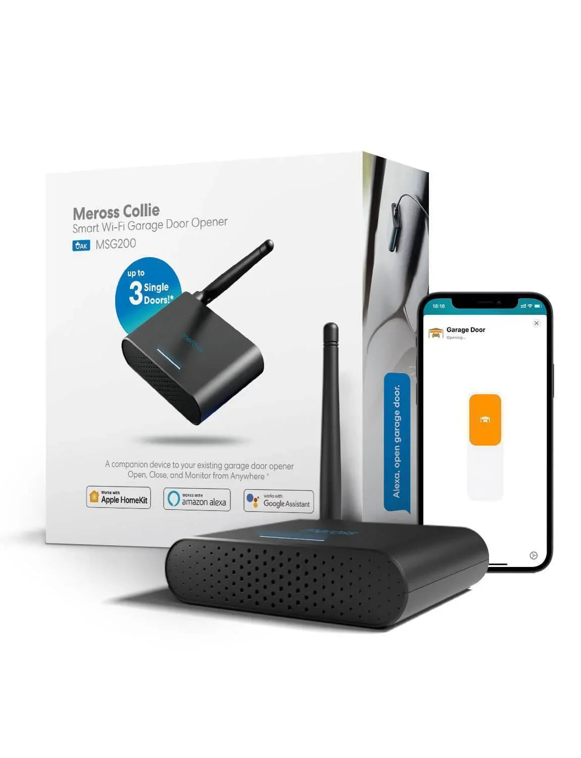 Smart Garage Door Opener MSG200HK
