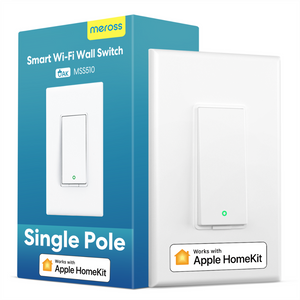 Meross Single Pole Smart Light Switch, MSS510XHK (US/CA Version)