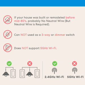 meross Smart Light Switch Supports Apple HomeKit, Siri, Alexa