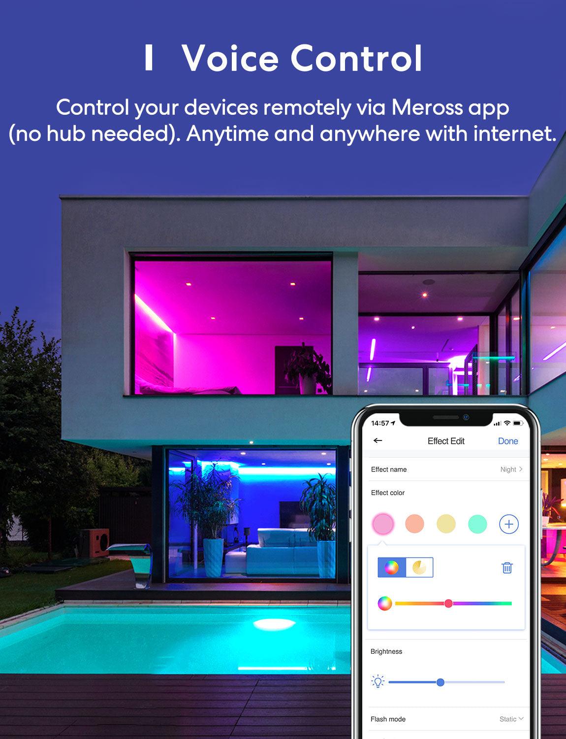 Meross RGB Smart LED Light Strip, MSL320HK(US/AU)