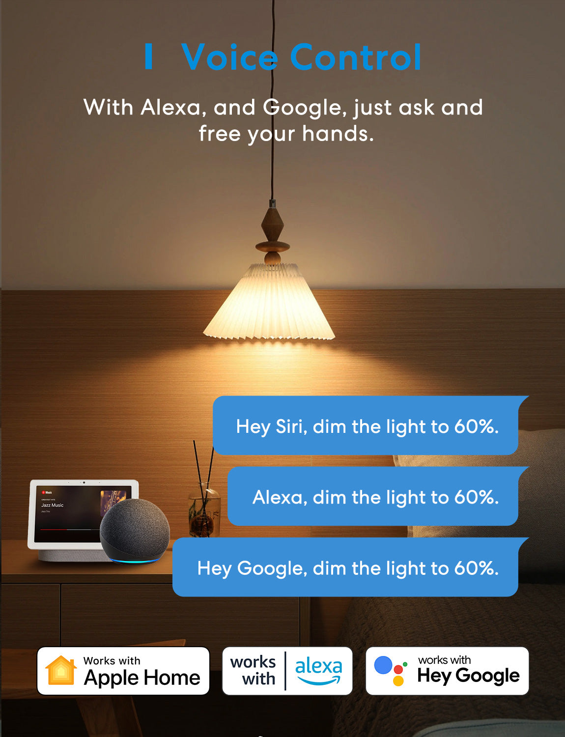 meross Lampadine LED Alexa Intelligente WiFi E27, Lampadine RGBWW  Dimmerabile Multicolore 9W A19 & 2700K-6500K bianco freddo caldo, Lampada  Smart Light Compatibile con SmartThings, Alexa, Google Home : :  Illuminazione