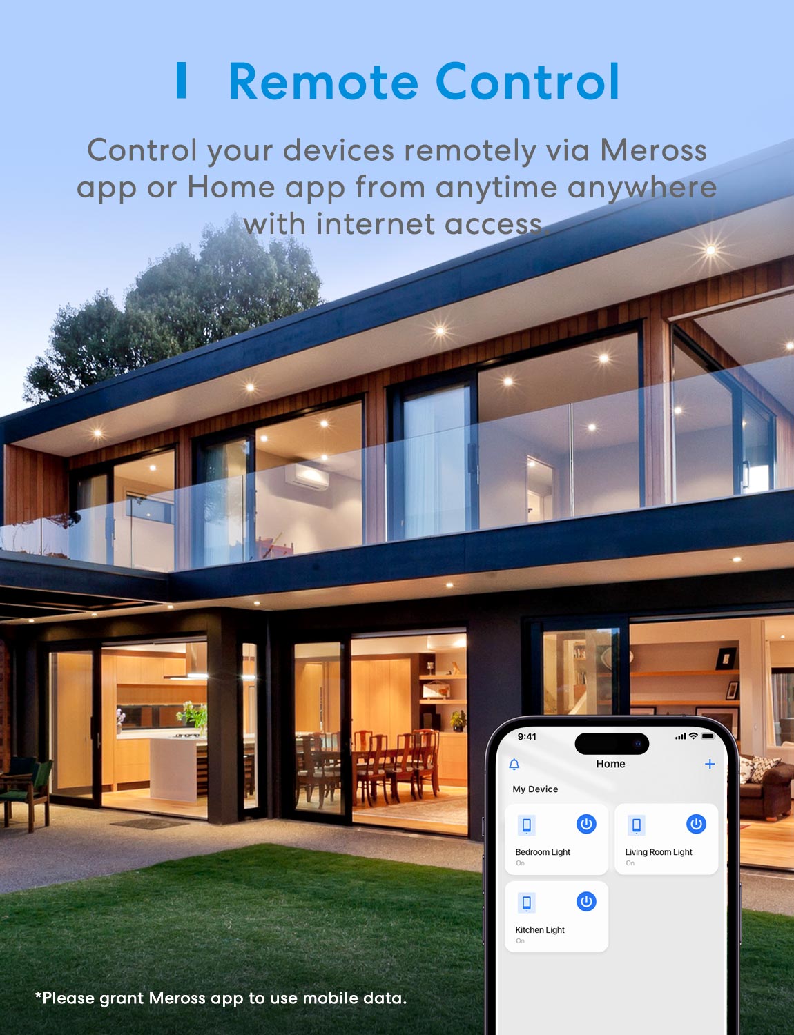Meross Smart Dimmer Switch and Remote Kit, Single Pole(US/CA