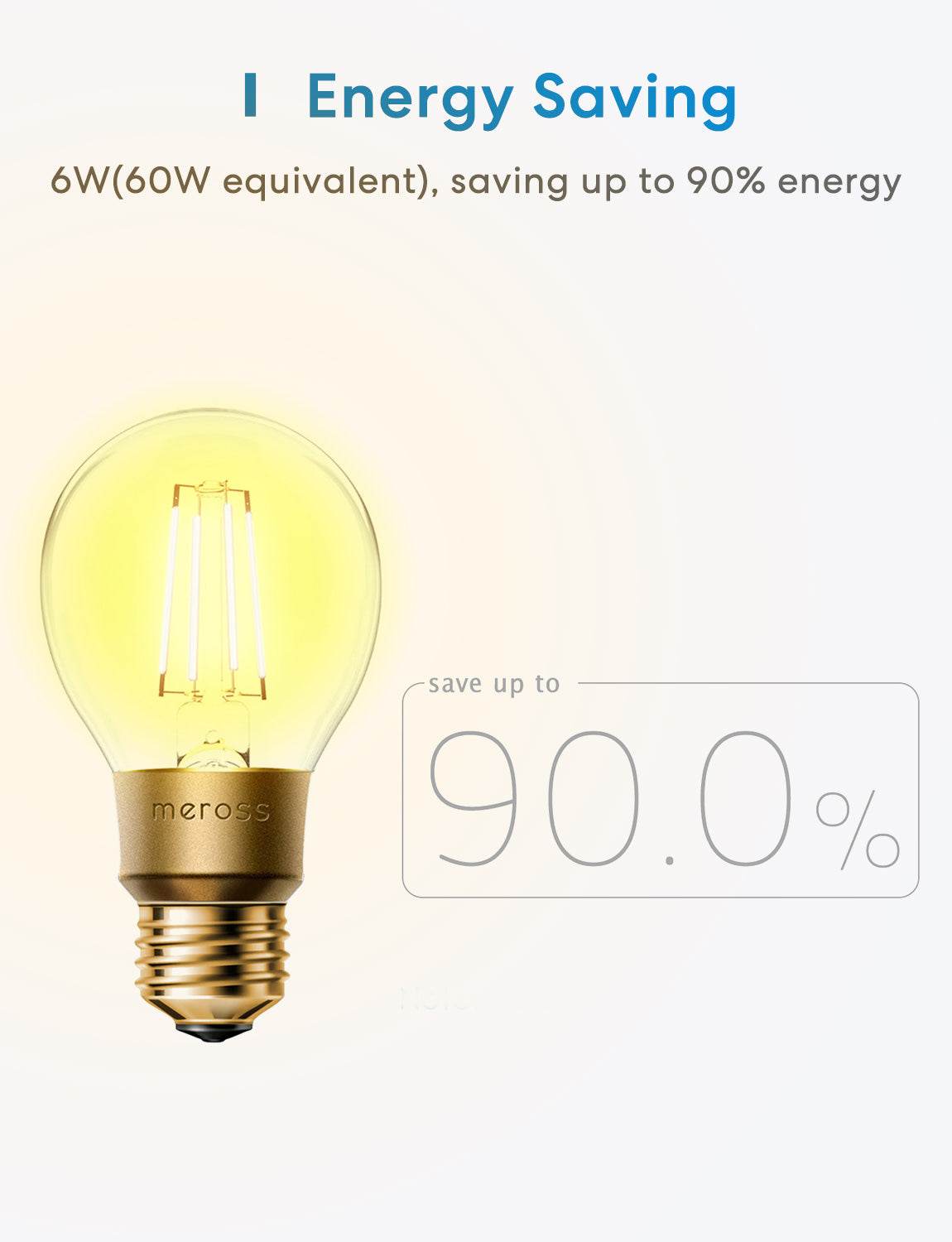 Meross Dimmable 2700K Warm White Smart LED Light Bulb – Meross Official  Store