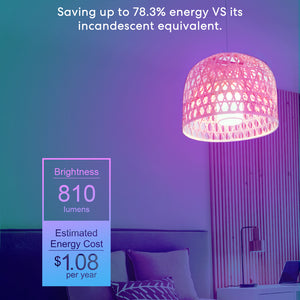 Meross Smart LED Light Bulb E27 Base, MSL120, 2 Pack