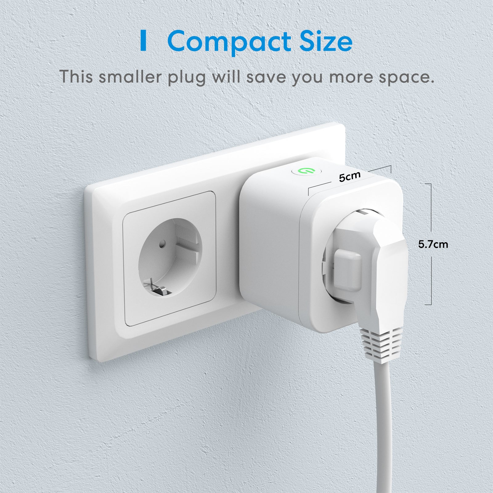 smart wifi plug with meross pack 2 unidades