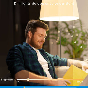 Meross Smart LED Light Bulb, MSL100DHK, 2 Pack (US/CA Version)