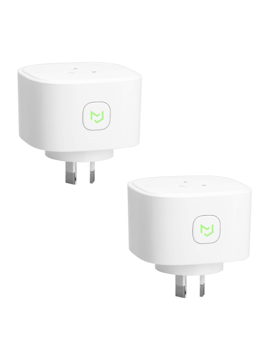 Meross Smart Wi-Fi Plug mit Energiemonitor, MSS310, 2er-Pack (AU-Version)