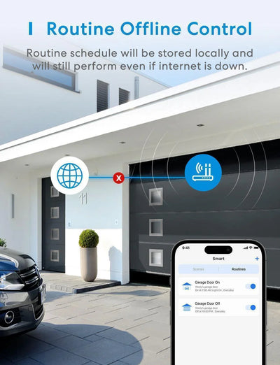 Meross Smart Garage Door Opener, MSG100