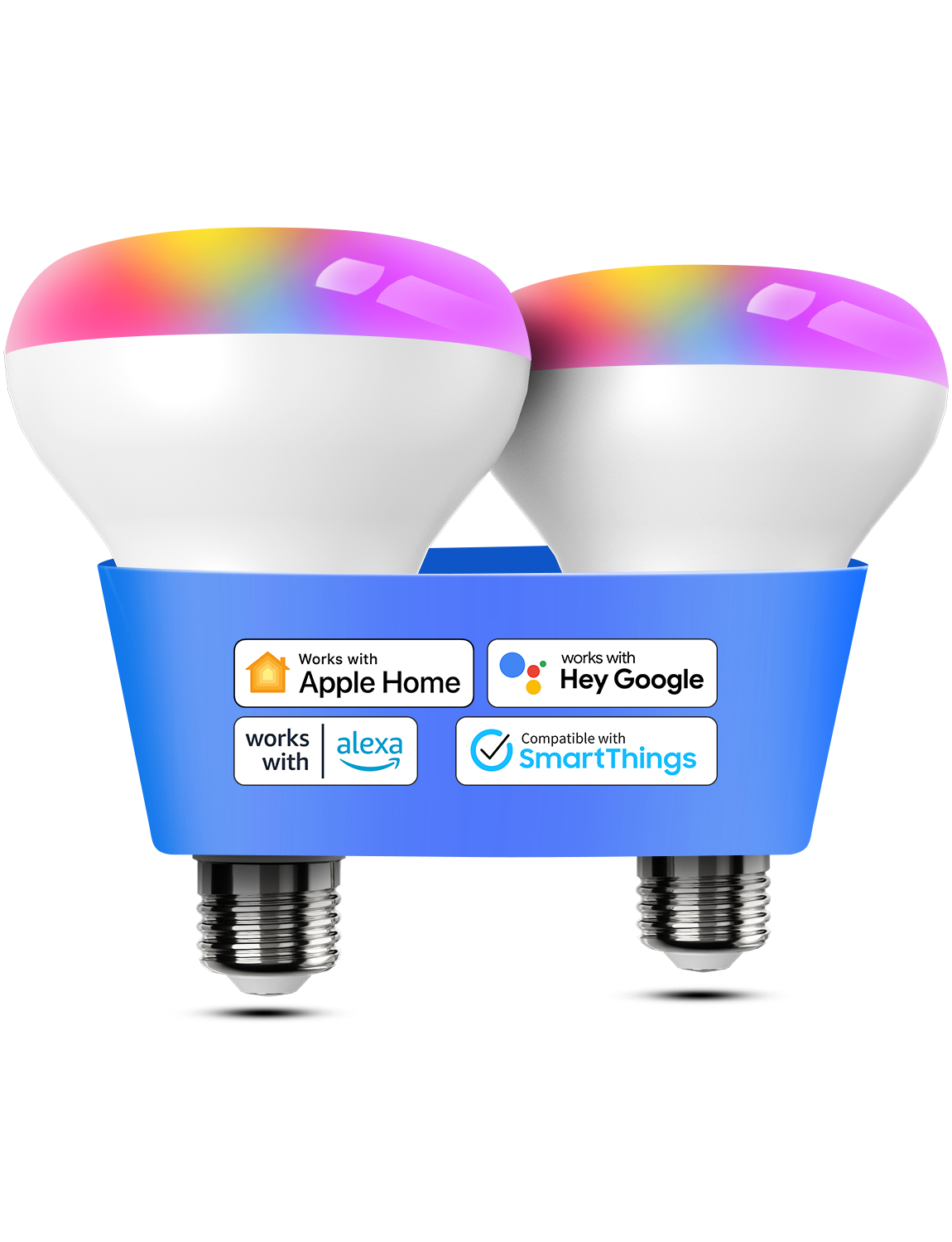 Meross Smart LED Light Bulb, MSL120BRHK, 2 Pack (US/CA Version)