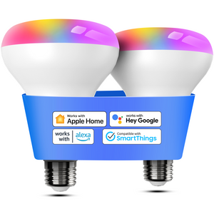 Meross Smart LED Light Bulb, MSL120BRHK, 2 Pack (US/CA Version)