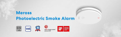 Meross Smoke Alarm, Fire Detector, GS546