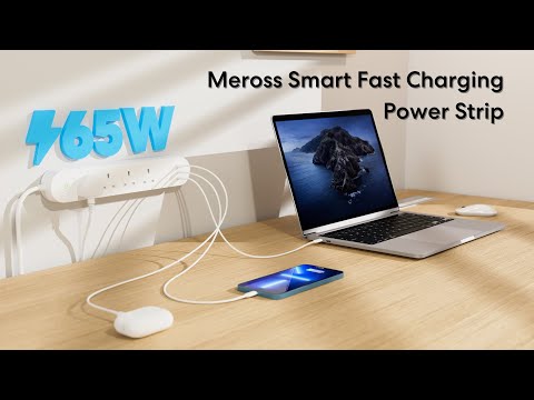 Smart Fast Charging Power Strip, MSP843P (UK Version)