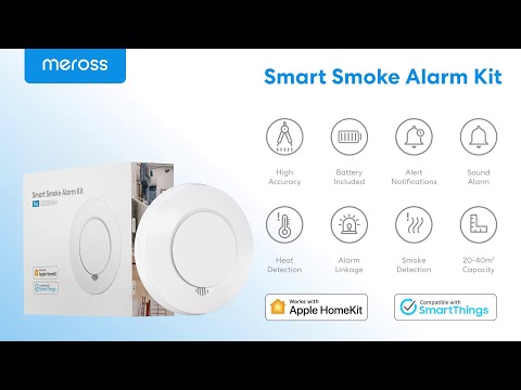 Meross Smart Smoke Alarm Kit, GS559AHHK